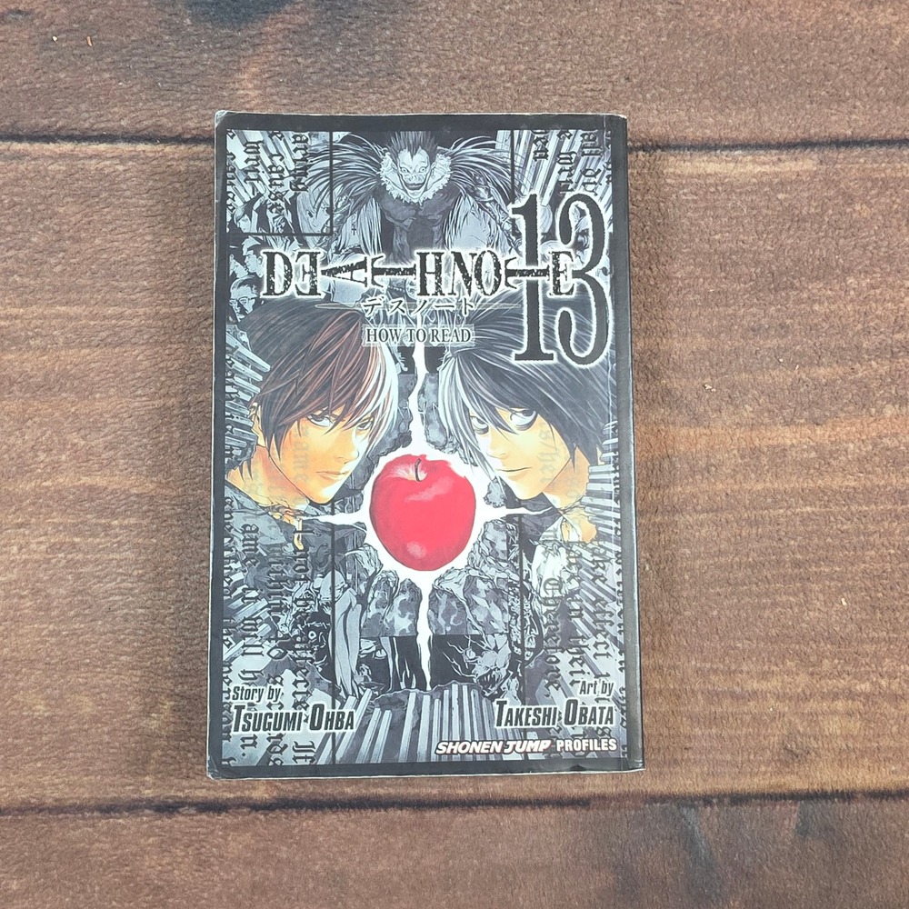 VIZ Media Death Note 13 How to Read Manga Volume 13 Black Encyclopedia Guide